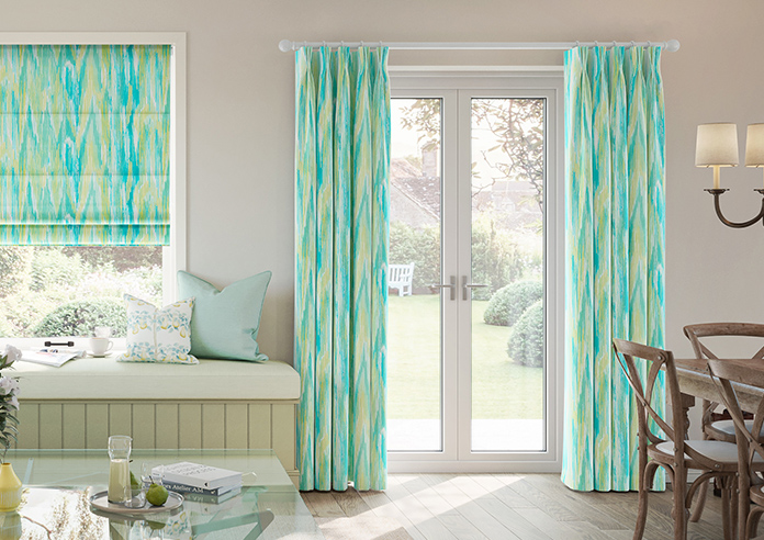 Bombay Velvet, Citrus Burst - Made to Measure Curtain - Image 3